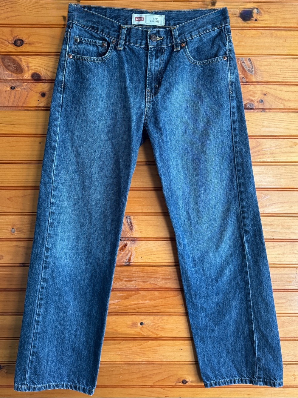Levi’s 550 Relaxed Tapered Jeans W28 L28 Medium Wash Cotton 2013 Women’s